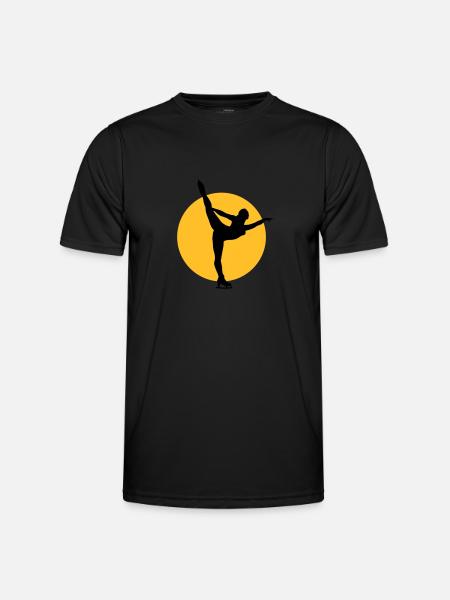 eiskunst_d_2c - T-shirt sport Homme - noir