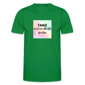 Tanzen dance lustig Tänzer Outfit Geschenk - Männer Funktions-T-Shirt - Kelly Green - Vorne - AI Model Male 178 dark (178cm)