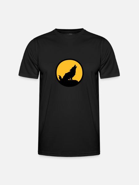 loup - Männer Funktions-T-Shirt - Schwarz