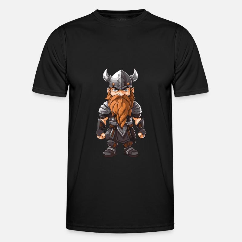 Wikinger Valhalla Krieger Odin Männer Funktions-T-Shirt
