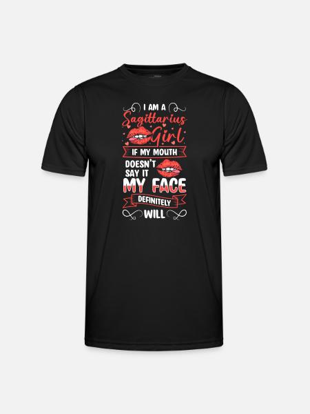 Sagittarius Star Constellation - Men's Functional T-Shirt - black
