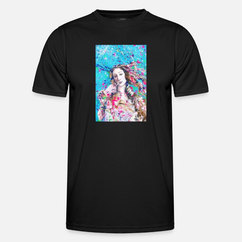Venus Botticelli Men's Functional T-Shirt