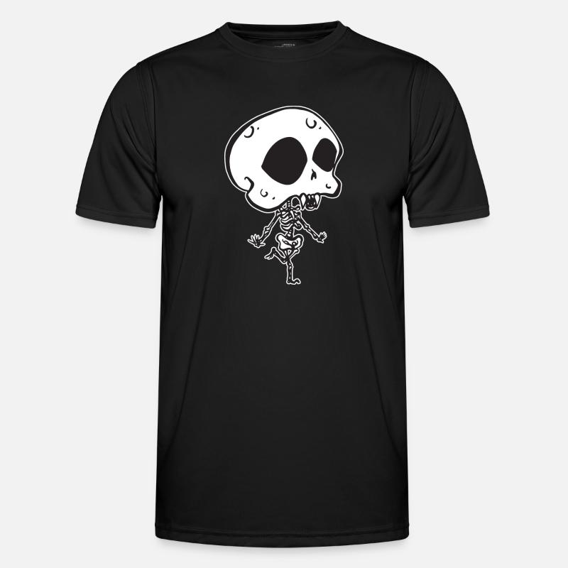 Vampire Skeleton - Men's Functional T-Shirt - black