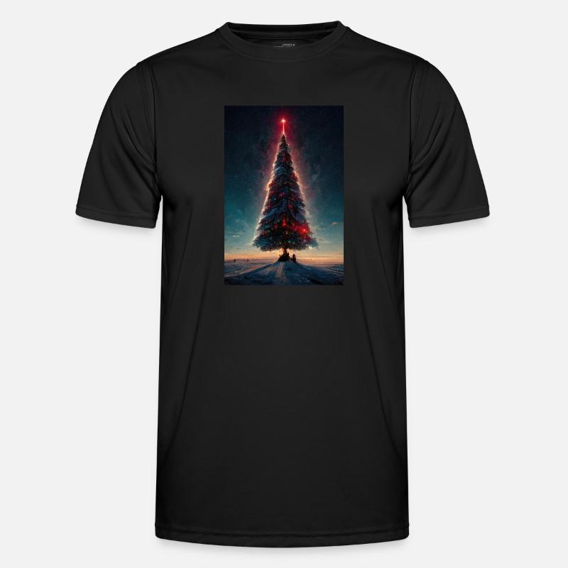 Weihnachten 9 Männer Funktions-T-Shirt