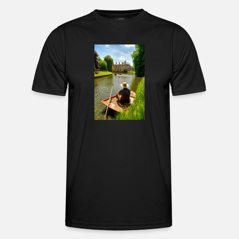Martin Bond Style 2 Geschenk - Männer Funktions-T-Shirt - Schwarz