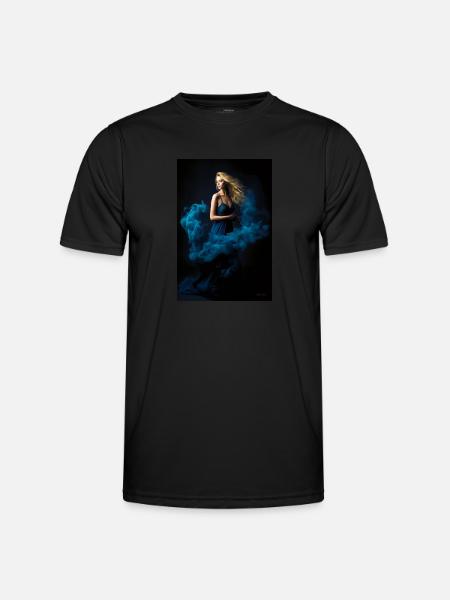 Blue Beauty 3 - Men's Functional T-Shirt - black