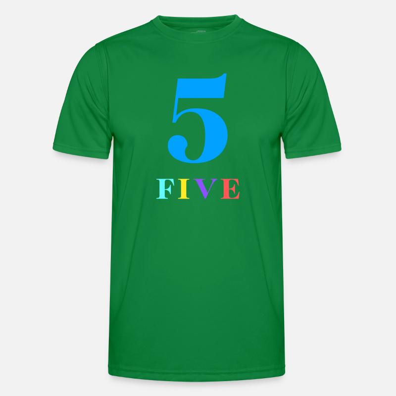 Five -5e anniversaire T-shirt sport Homme