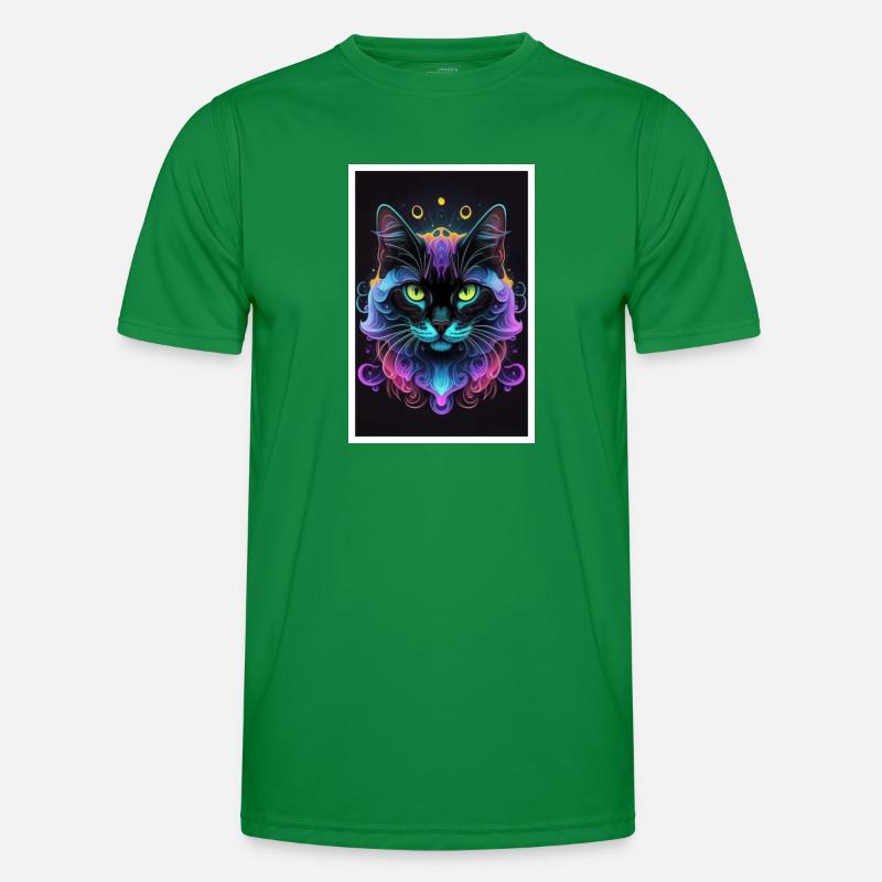 Chat mignon Pop Art Art moderne T-shirt sport Homme