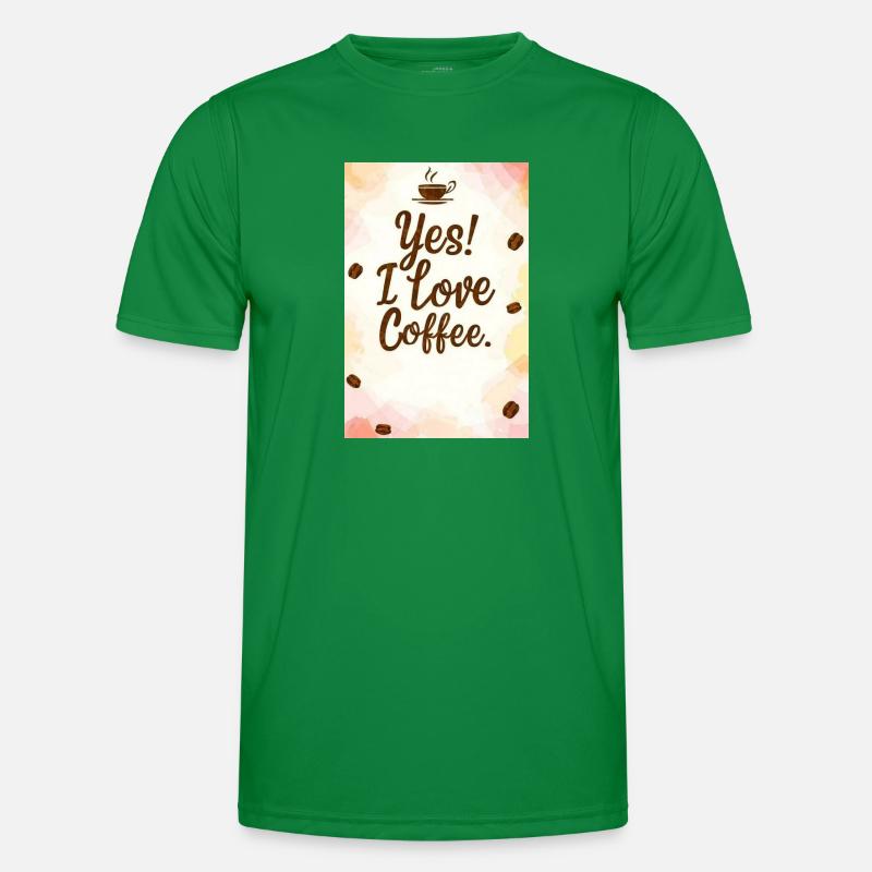 Café Oui J’aime le café Coffeelovers 005 T-shirt sport Homme