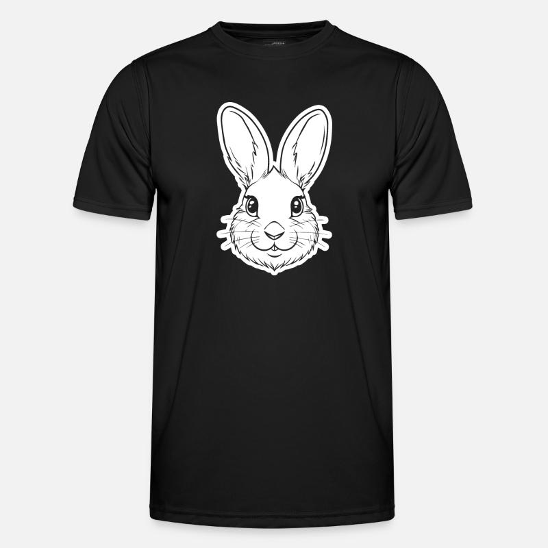 Rabbit Rabbit - Men's Functional T-Shirt - black