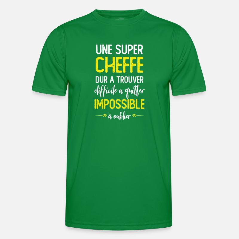 Super cheffe T-shirt sport Homme