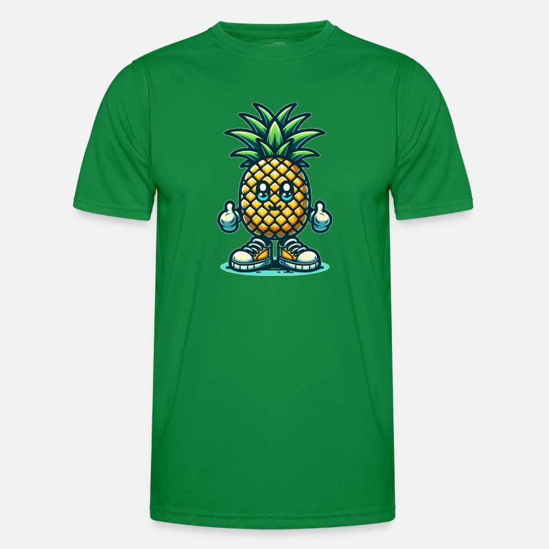 Cute pineapple Men's Functional T-Shirt
