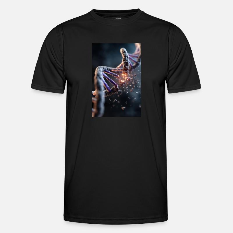 DNA Breakdown Explosion - Men's Functional T-Shirt - black