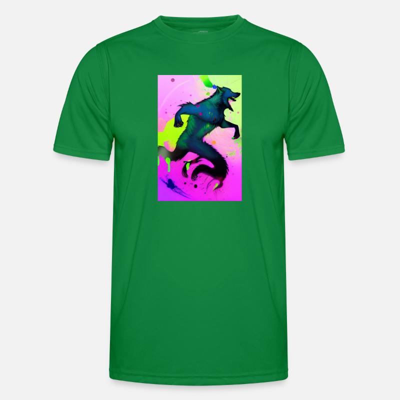 Werewolf | Wolf | Mythical creatures | Monsters | Mystical Men's Functional T-Shirt