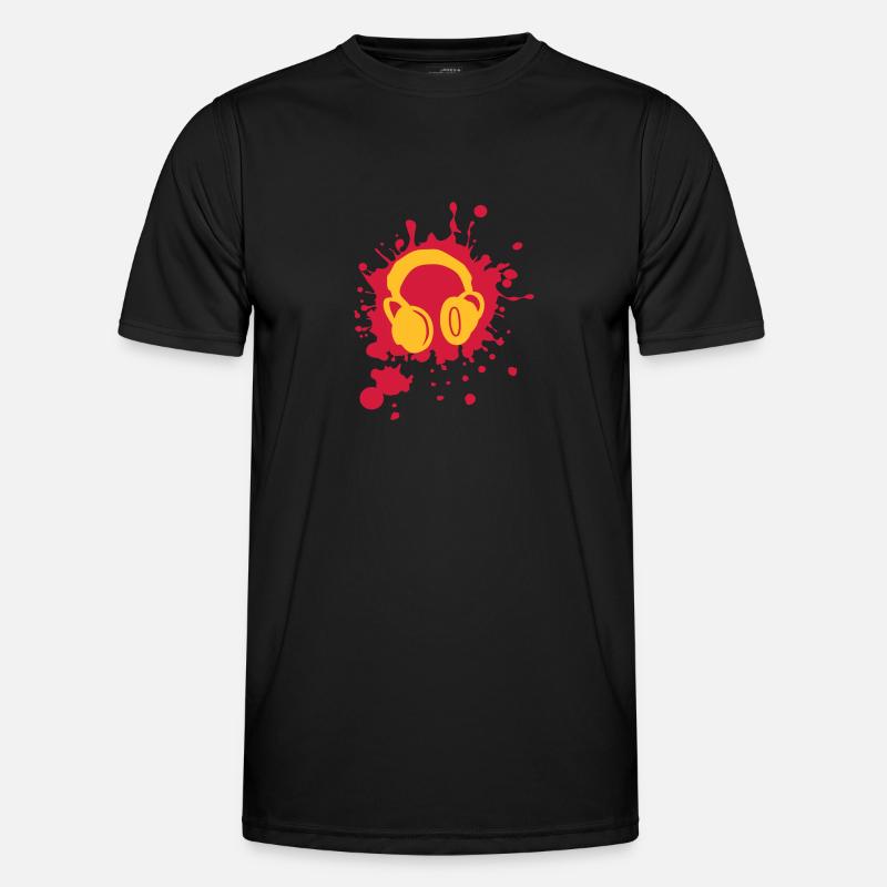 headphones Men's Functional T-Shirt