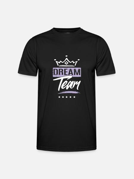 Dream Team Legendär - T-shirt sport Homme - noir