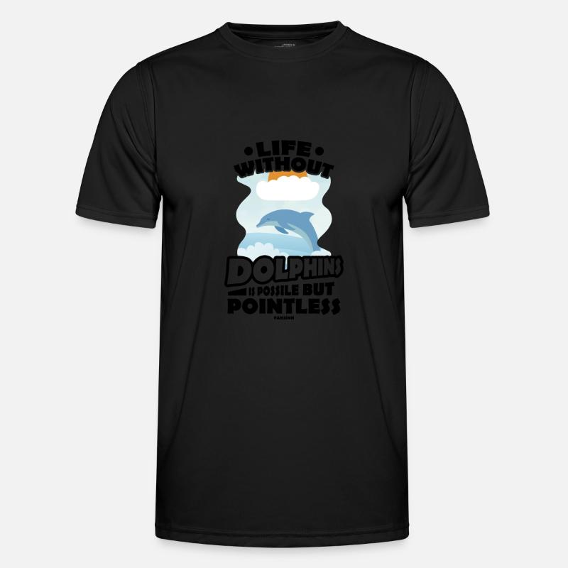 Delfin Männer Funktions-T-Shirt