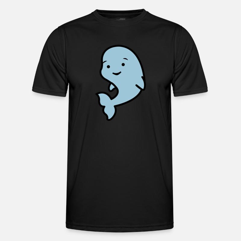suesser_delfin_02 - Men's Functional T-Shirt - black