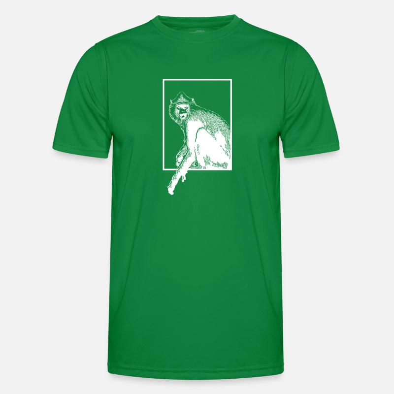 Monkey HanumanLangure Männer Funktions-T-Shirt