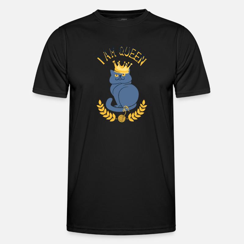 cat - Men's Functional T-Shirt - black