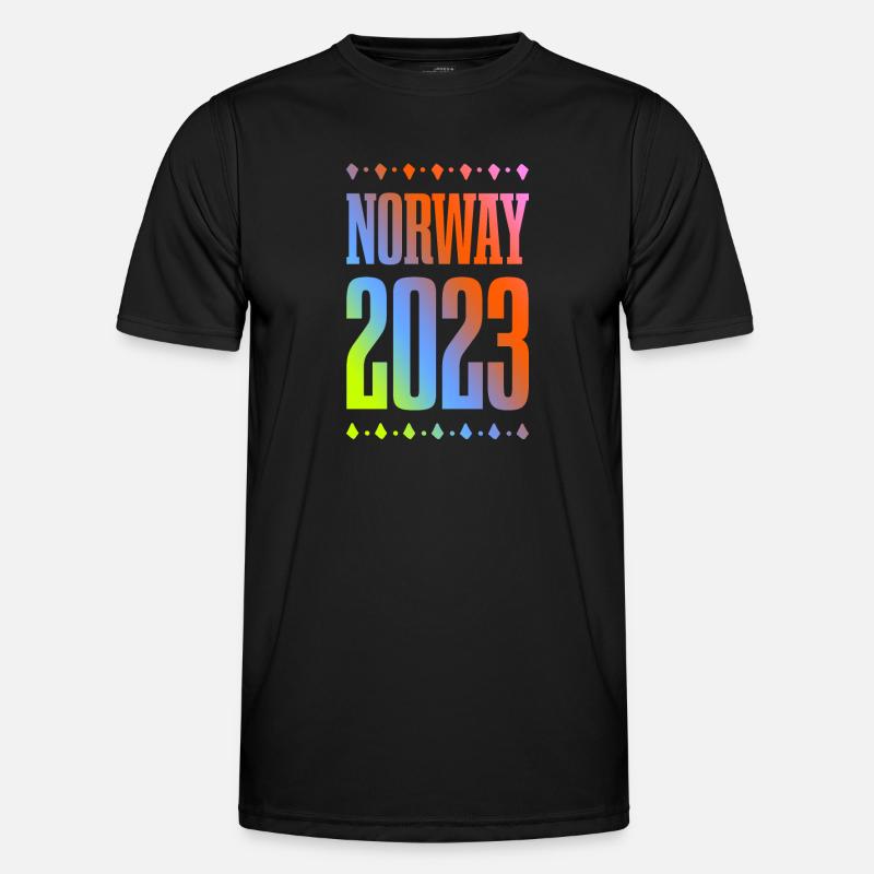 Norway 2023 Männer Funktions-T-Shirt