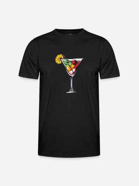 Limonade Drink - Männer Funktions-T-Shirt - Schwarz