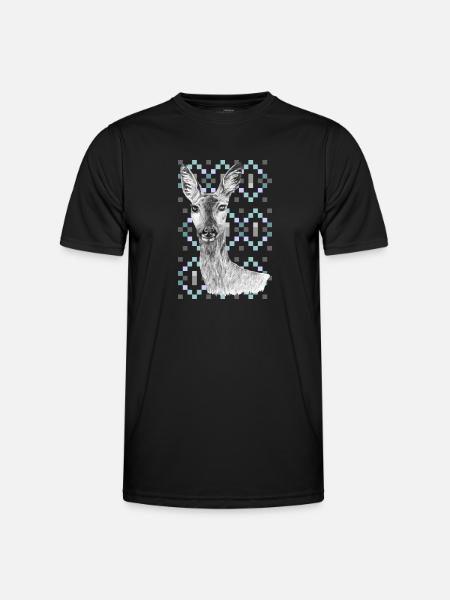 Roe - Men's Functional T-Shirt - black
