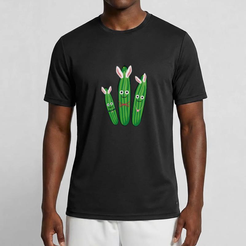 Trio de concombre,concombre,concombre,concombre,concombre,concombre,lapins, lapins T-shirt sport Homme
