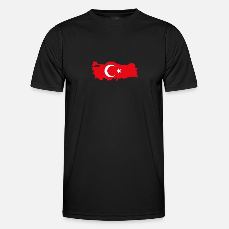 Turkey Outline Men's Functional T-Shirt