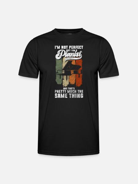 Pianist Classical Pianist - Men's Functional T-Shirt - black