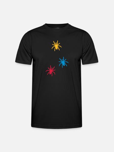 spiders_uf3 - Men's Functional T-Shirt - black