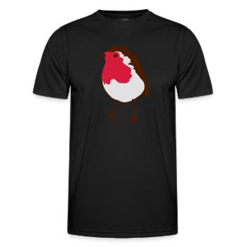 merle - T-shirt sport Homme - noir - Devant - AI Model Male 178 dark (178cm)