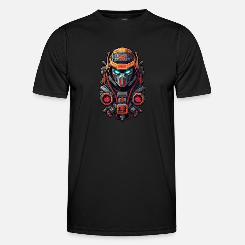 Samurai Warrior - Japan - Roboter Männer Funktions-T-Shirt