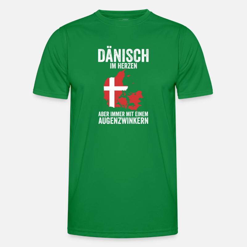 Danes Danish Denmark Men's Functional T-Shirt