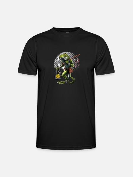 Cryptid Loveland Frogman - Men's Functional T-Shirt - black