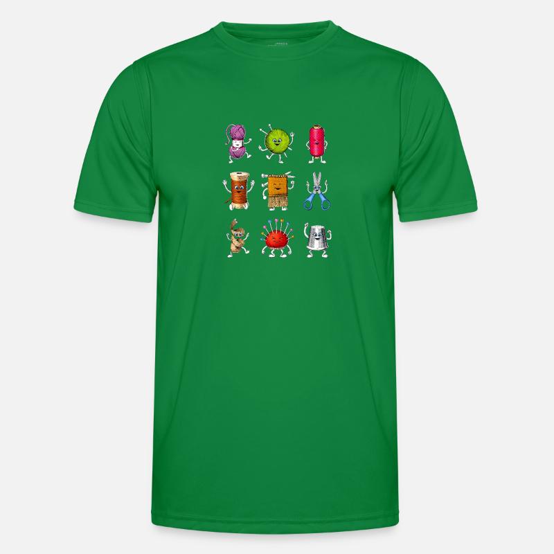 Häkel-Set Männer Funktions-T-Shirt
