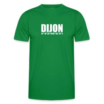 Dijon Koordinaten - Männer Funktions-T-Shirt - Kelly Green - Vorne - AI Model Male 178 dark (178cm)