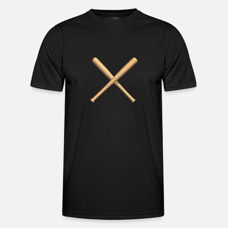 Baseball bat - Men's Functional T-Shirt - black