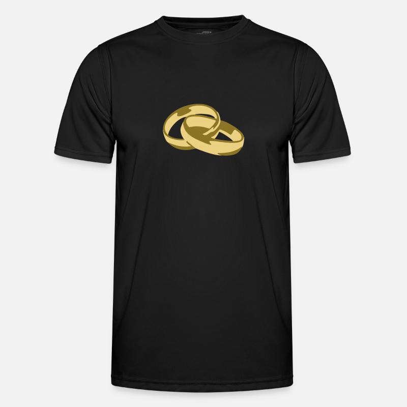 Ringe Männer Funktions-T-Shirt