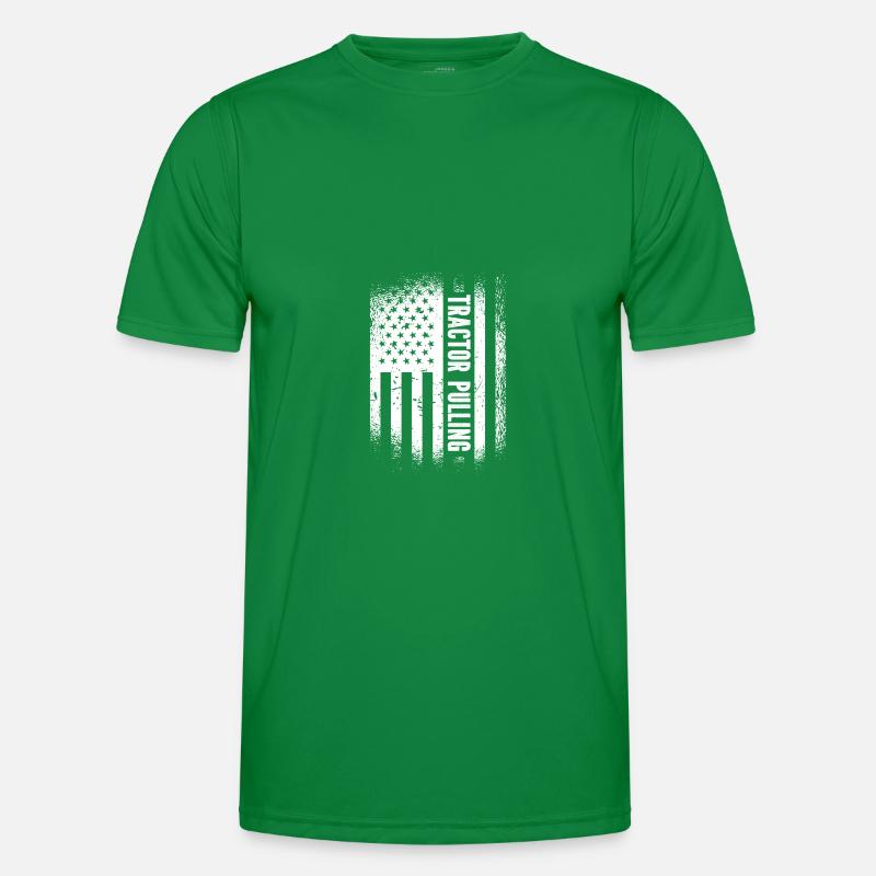Tractor Pulling - Men's Functional T-Shirt
