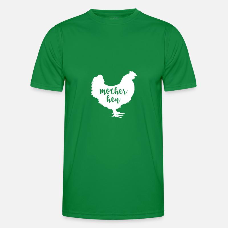 Mutter Henne - Männer Funktions-T-Shirt