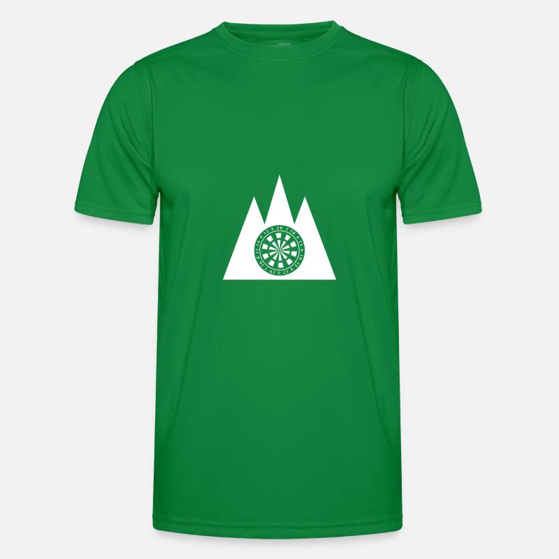 Triple triangle - dartboard - Men's Functional T-Shirt