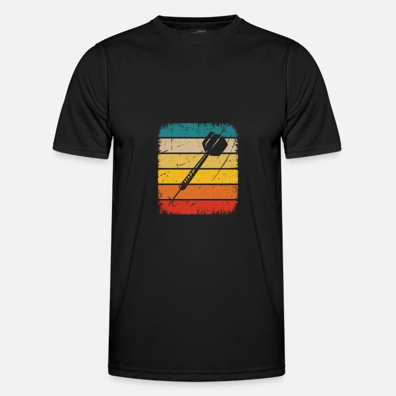 Rectangle rétro - fléchette - T-shirt sport Homme