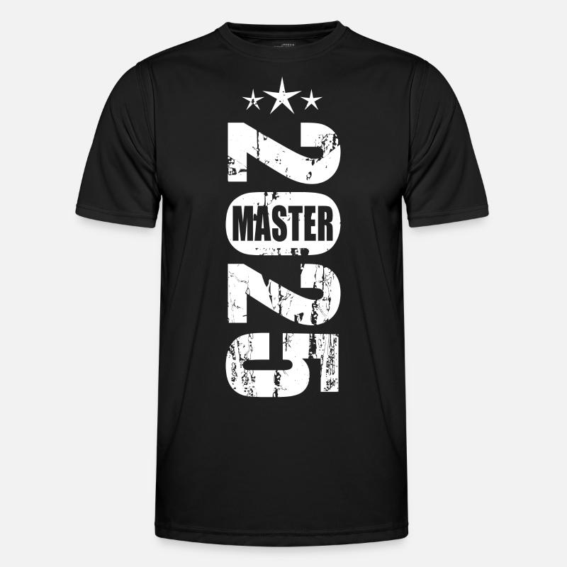 Master 2025 Vintage - Männer Funktions-T-Shirt - Schwarz