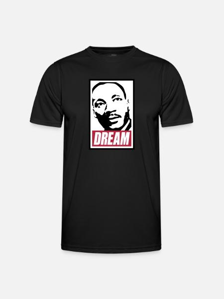 Obey x Dream MLK - Men's Functional T-Shirt - black