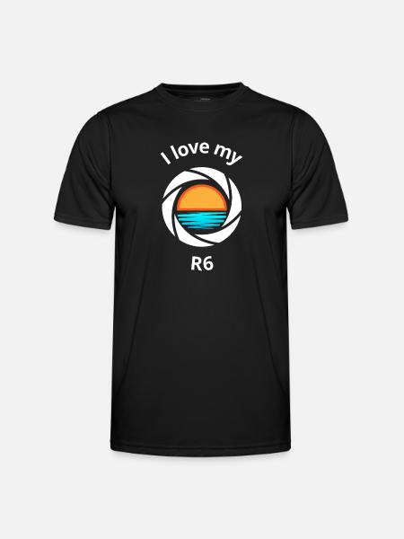 I love my R6 - Men's Functional T-Shirt - black
