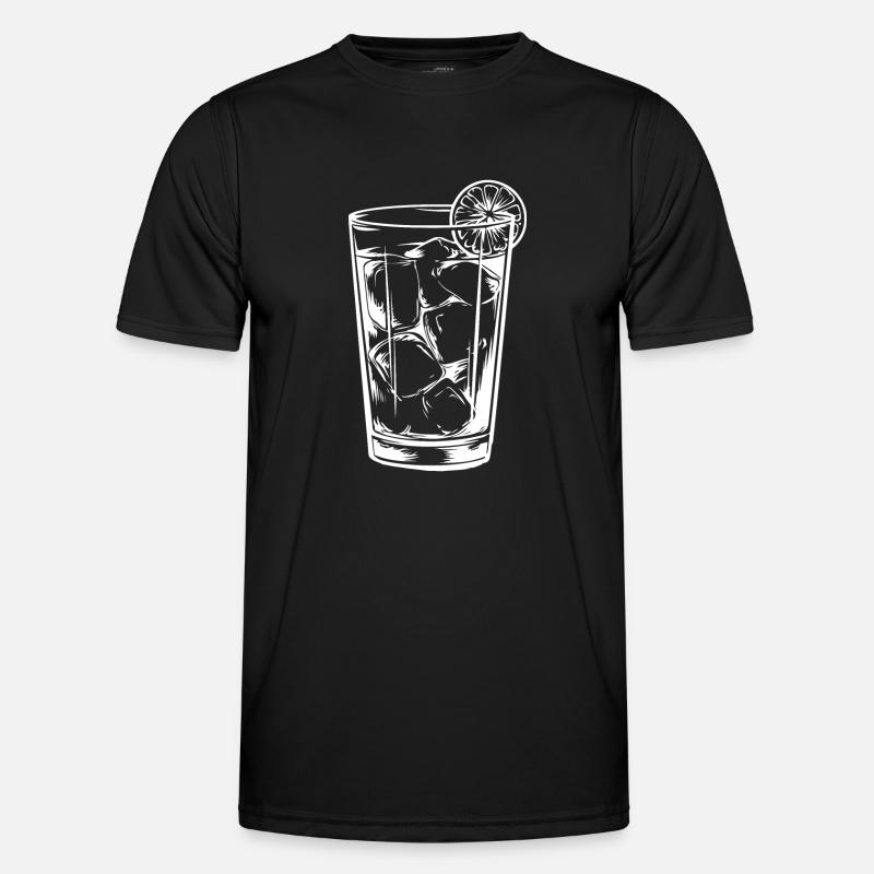 Limonade Drink - Männer Funktions-T-Shirt - Schwarz