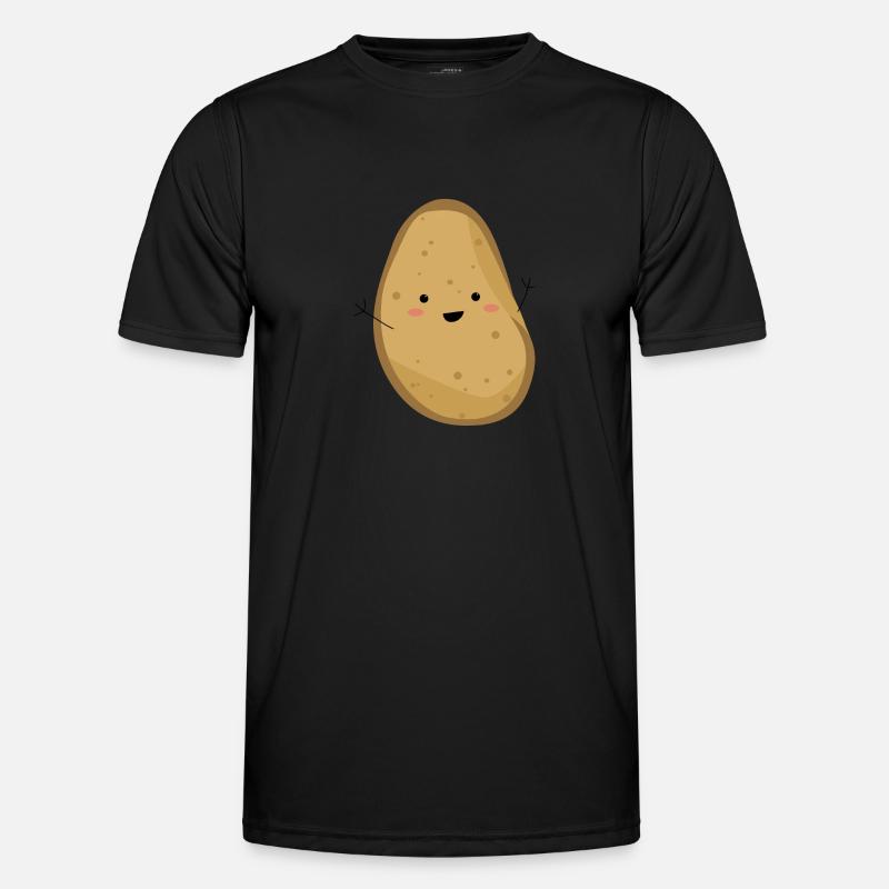 Cute Potato Männer Funktions-T-Shirt