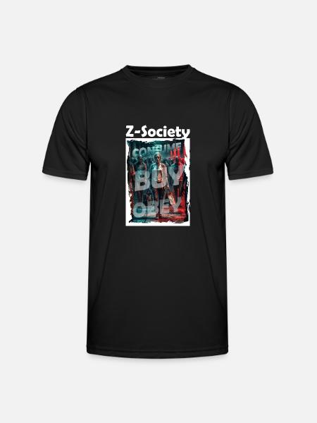 Z society - T-shirt sport Homme - noir