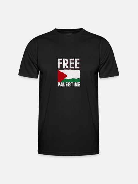 Palestine - Men's Functional T-Shirt - black